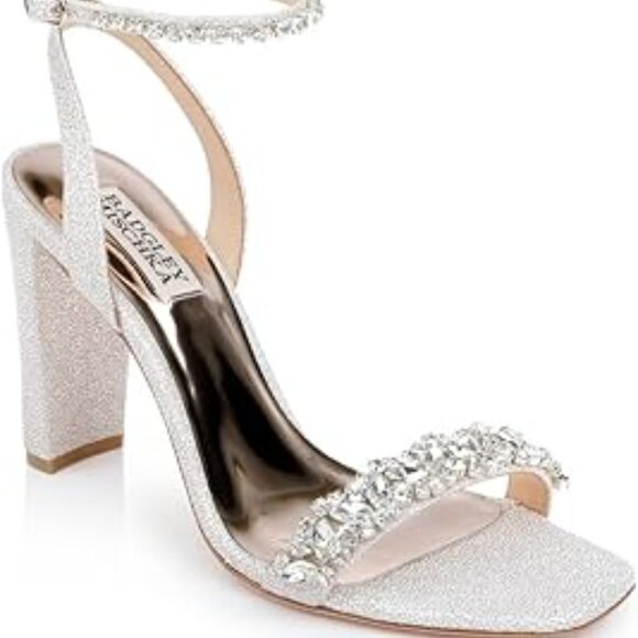 Badgley Mischka Tasmine Tall Evening Sandals - Picture 1 of 6